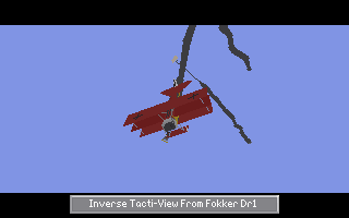 Fokker Dr1 Going Down